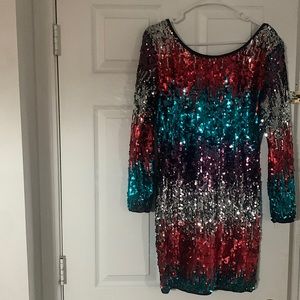Sequin Dress